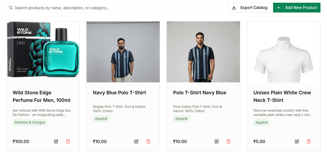 Issue template interface